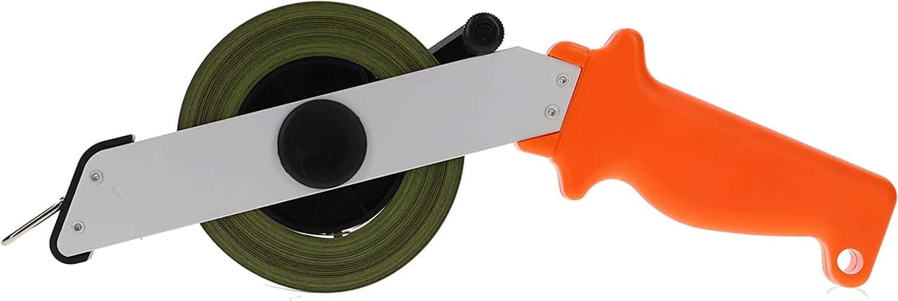 Maßband Länge 30m Maßbandbreite 13mm Alu Rollbandmaß Rollenmaß mit Handgriff