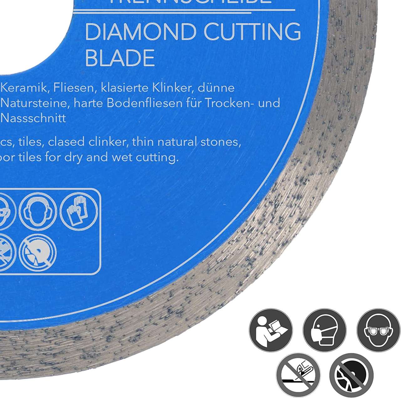 Diamanttrennscheibe Fliese, Feinsteinzeug Premium Rondo F702