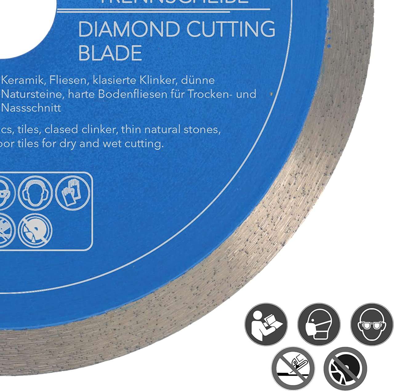 Diamanttrennscheibe Fliese, Feinsteinzeug Premium Rondo F702