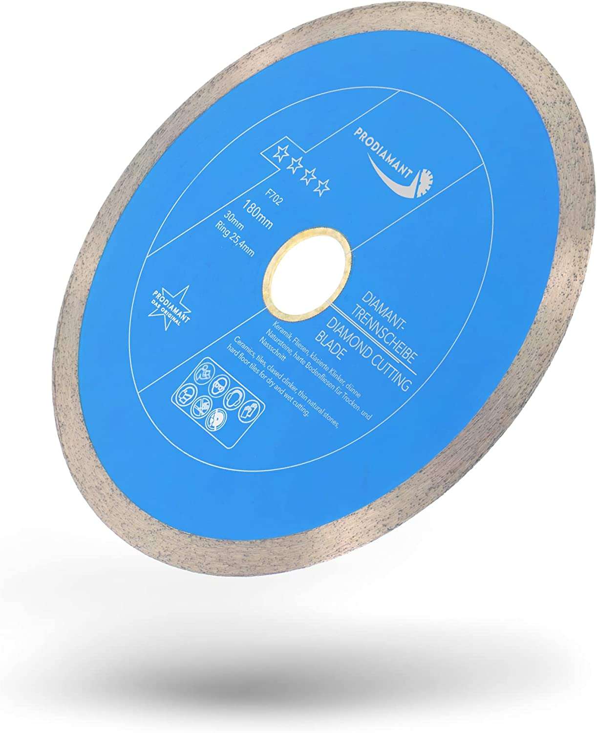 Diamanttrennscheibe Fliese, Feinsteinzeug Premium Rondo F702