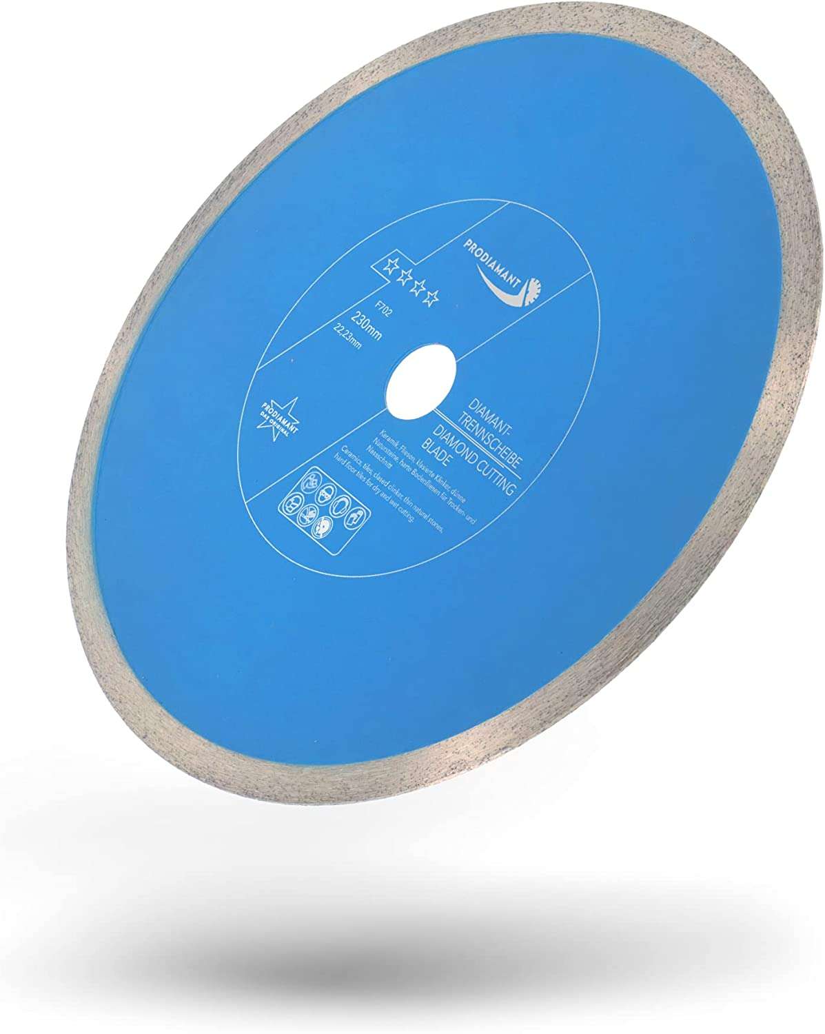 Diamanttrennscheibe Fliese, Feinsteinzeug Premium Rondo F702
