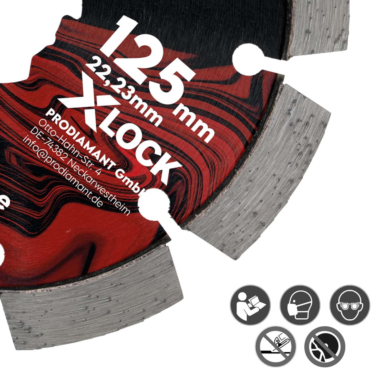 X-LOCK Diamanttrennscheibe - Universell für Beton