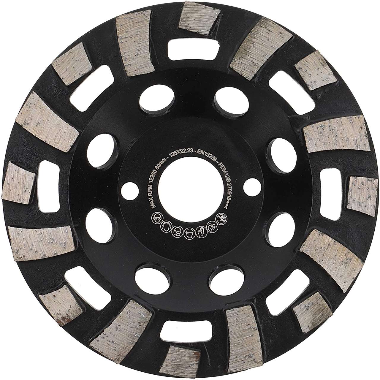 Diamantschleifteller für Estrich, Abrasive Materialien ST71