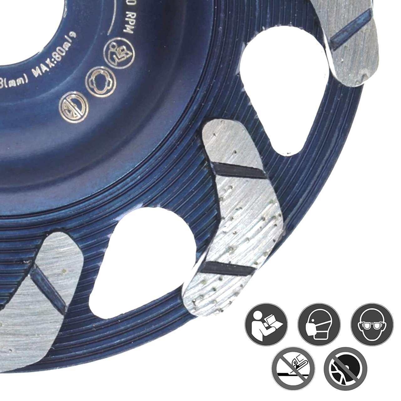 Diamantschleiftopf 125mm Beton, Universal Blacksmith
