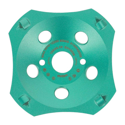 Im Set enthalten: PKD Diamantschleiftopf für Epoxidharz-Beschichtungen und Kleber (125 mm / 6 Segmente)