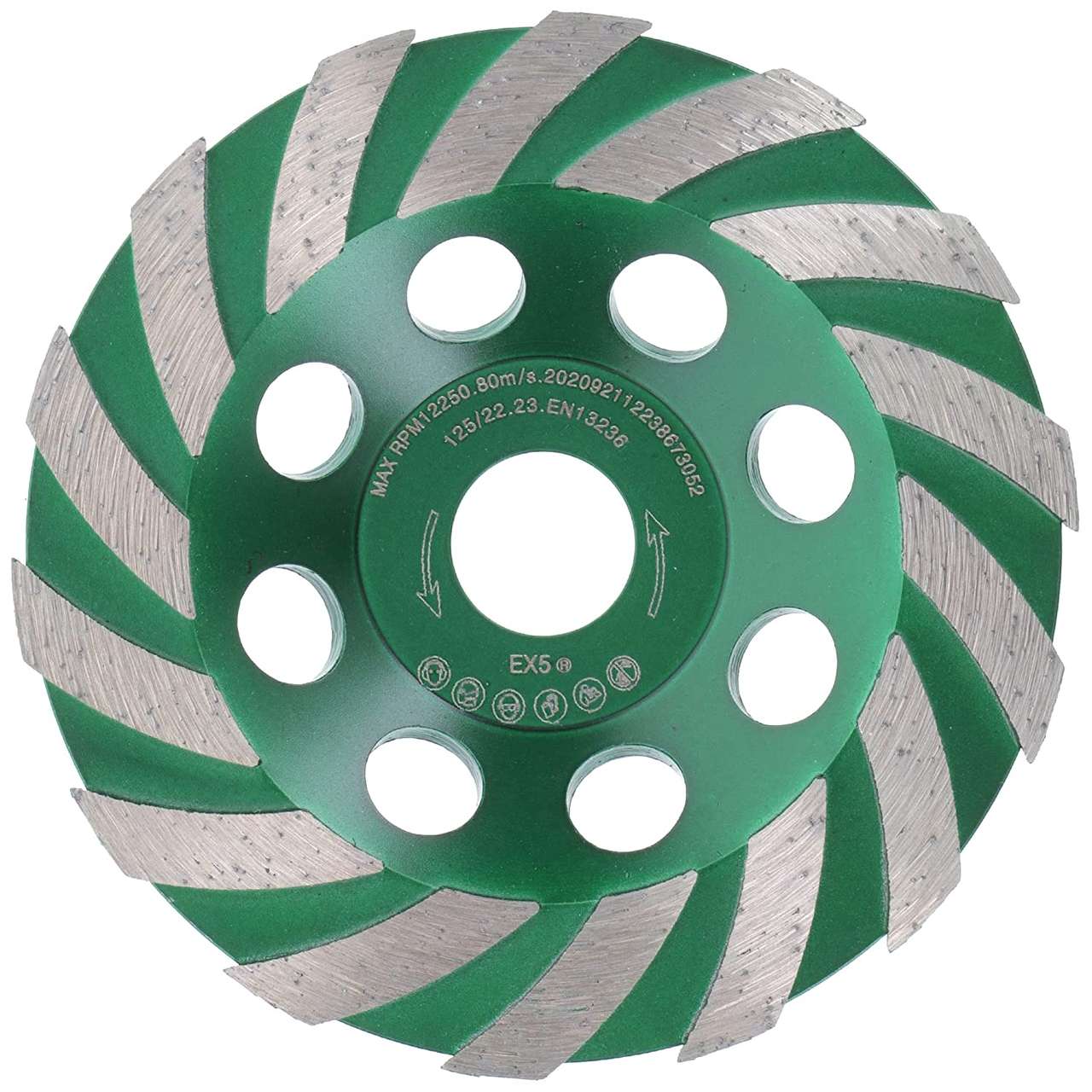 Diamantschleiftopf Beton 125mm ST35 für universellen Einsatz