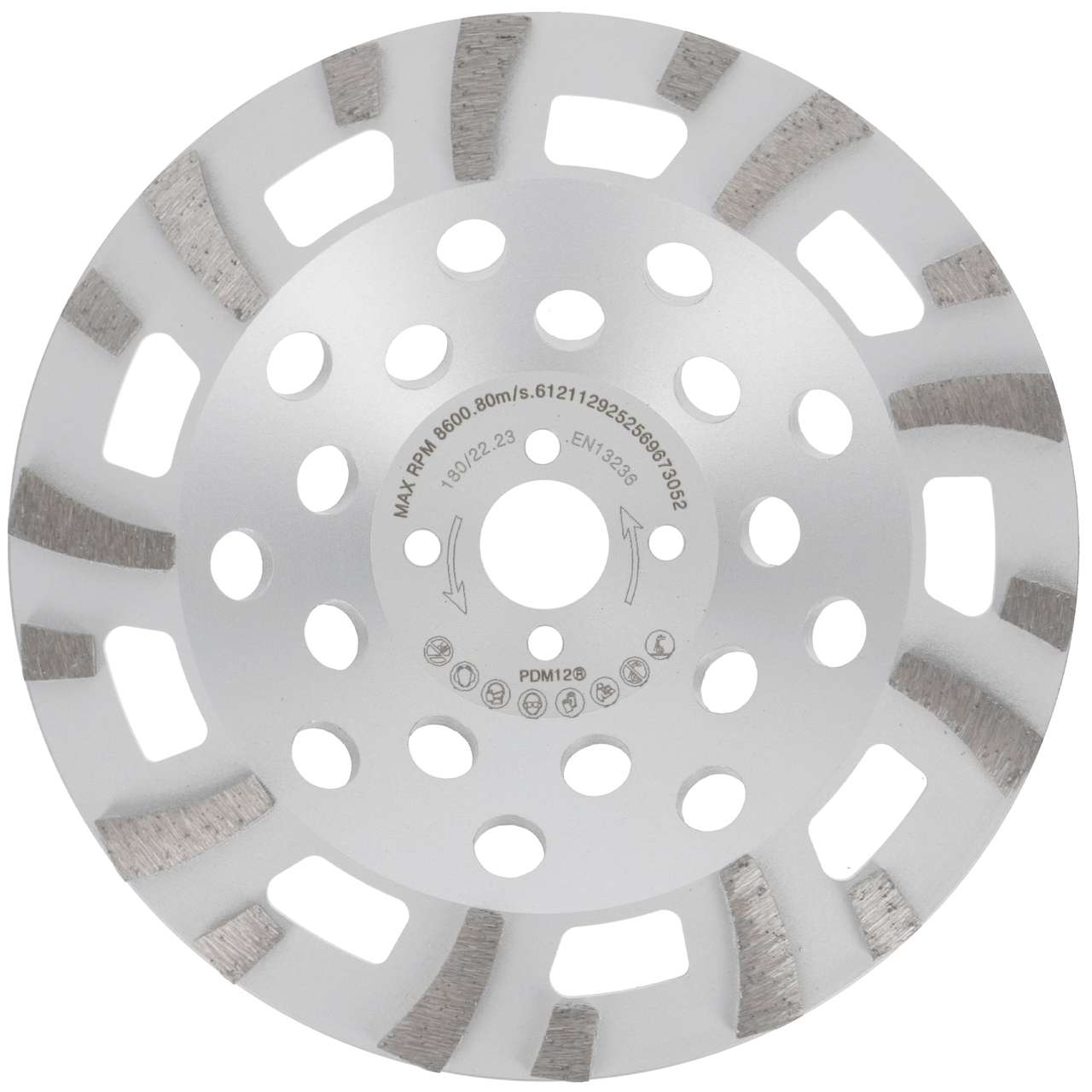 Diamantschleifteller für Beton, Granit ST61