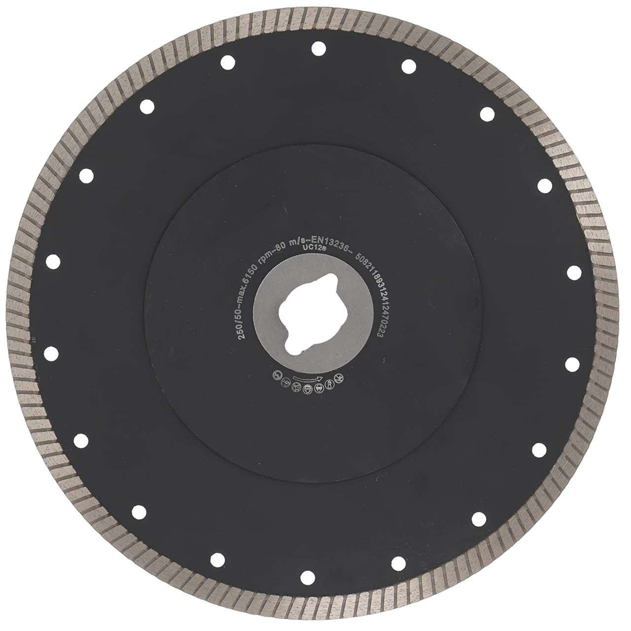 Diamanttrennscheibe 250mm Fliese, Feinsteinzeug passend iQ Maschinen