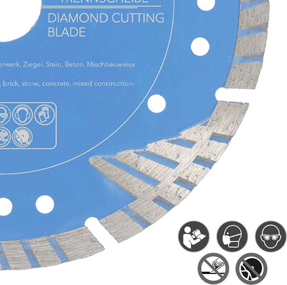 Diamanttrennscheibe mit Schutzsegmenten für universellen Einsatz ProProtect