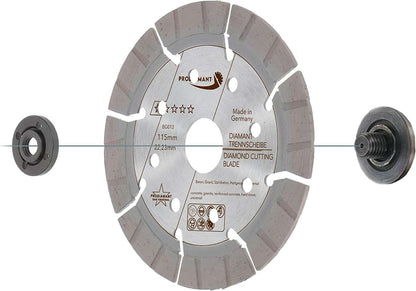 Diamanttrennscheibe Beton / Granit Turbo BG013