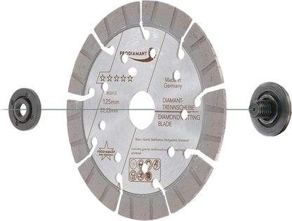 Diamanttrennscheibe Beton / Granit Turbo BG013