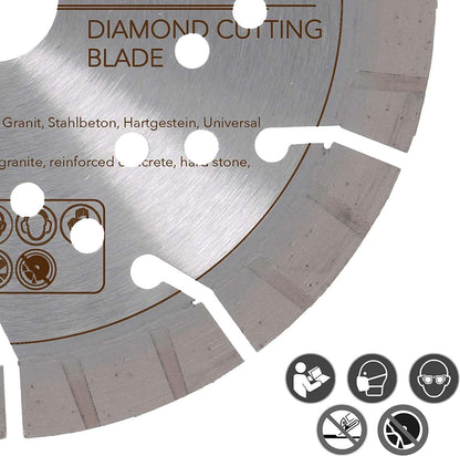 Diamanttrennscheibe Beton / Granit Turbo BG013