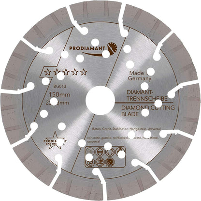 Diamanttrennscheibe Beton / Granit Turbo BG013