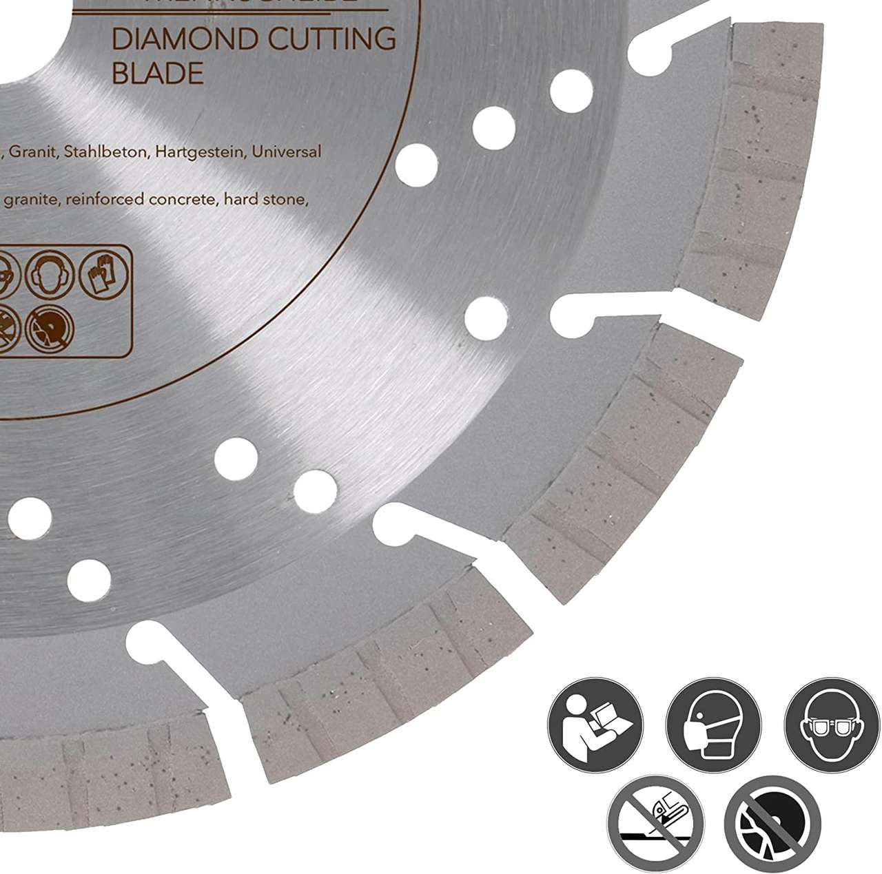 Diamanttrennscheibe Beton / Granit Turbo BG013