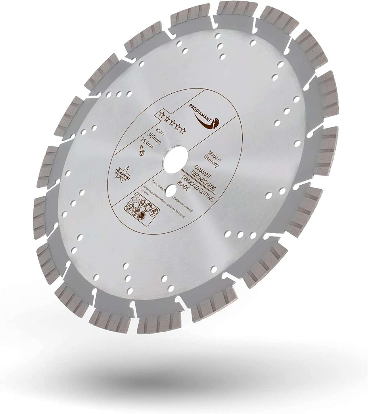 Diamanttrennscheibe Beton / Granit Turbo BG013