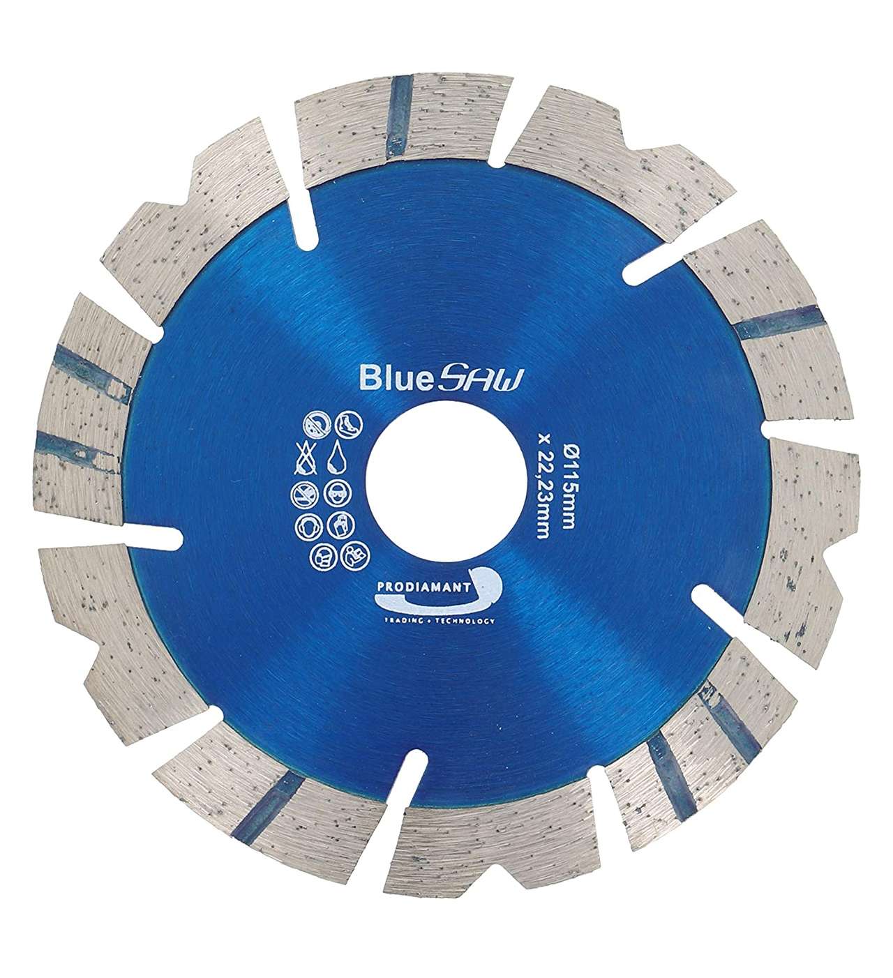 Diamanttrennscheibe 115mm Beton / Granit BlueSaw