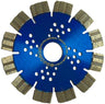 PRODIAMANT Diamanttrennscheibe Turbo Kurzzahn, Beton & Stein 115 mm – Produktansicht