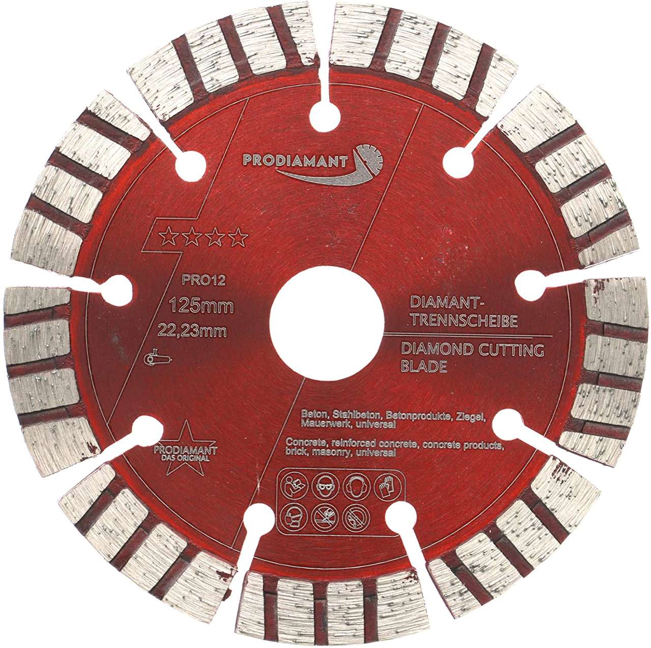 Diamanttrennscheibe Beton, Universal Pro12