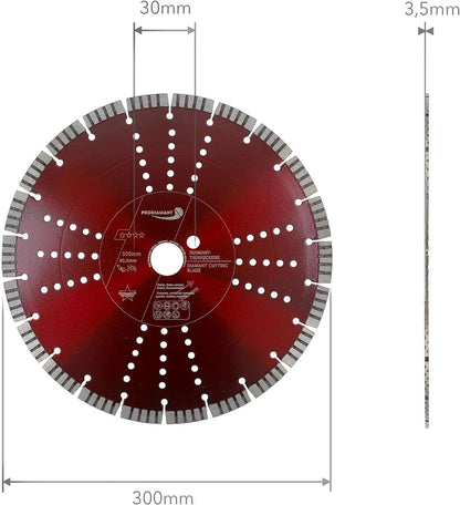 Diamanttrennscheibe Beton, Universal Pro12