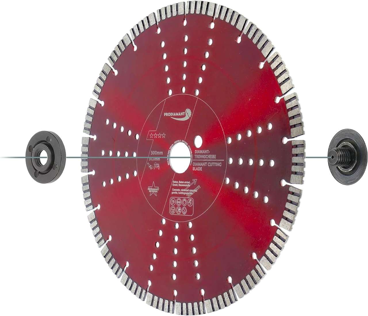 Diamanttrennscheibe Beton, Universal Pro12