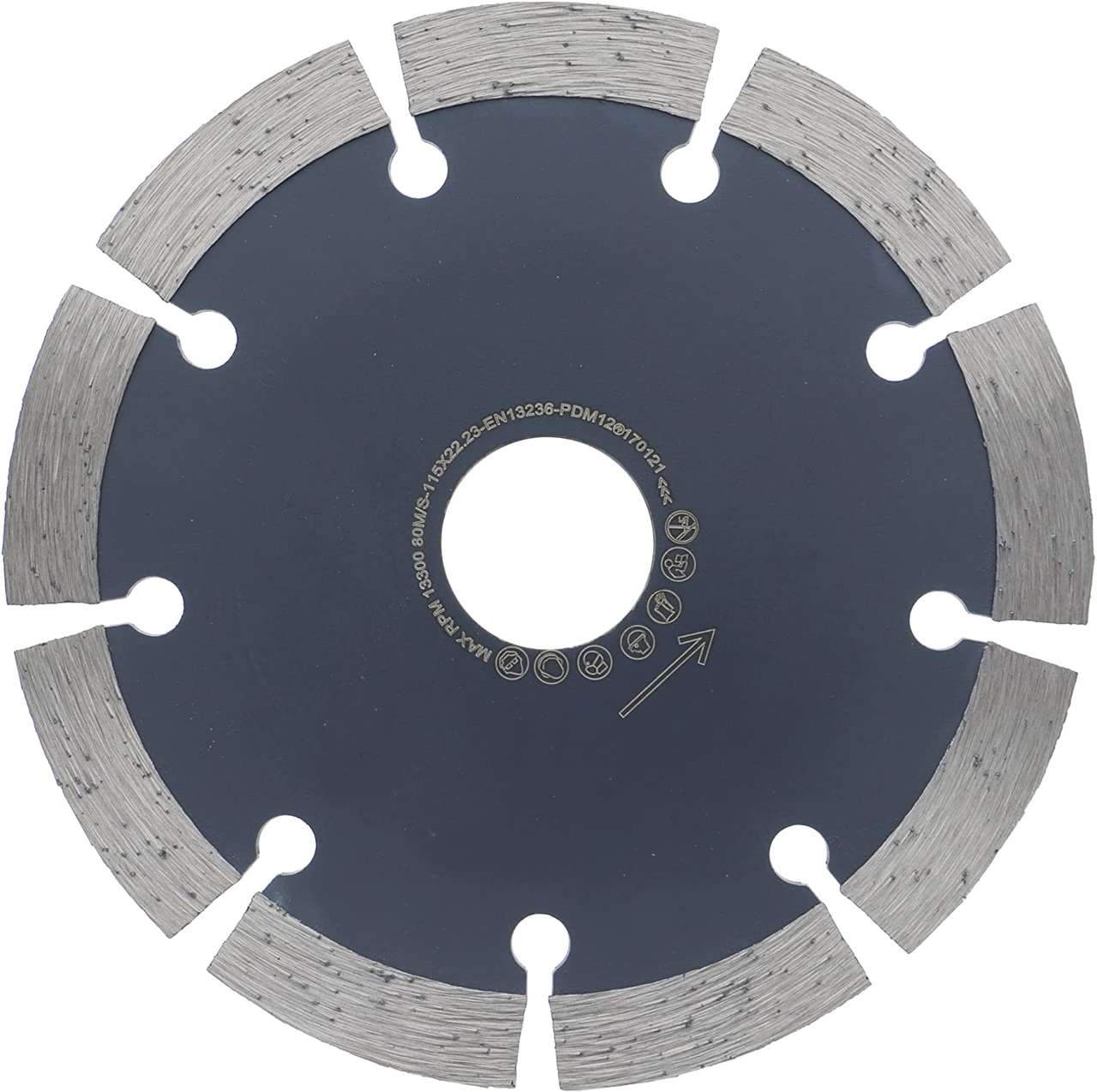 Diamanttrennscheibe Beton, Stein, Ziegel, universal