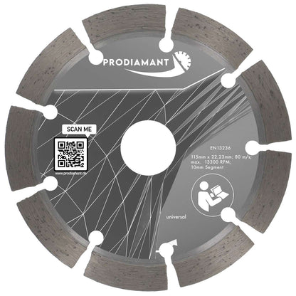 Diamanttrennscheibe Beton, universal