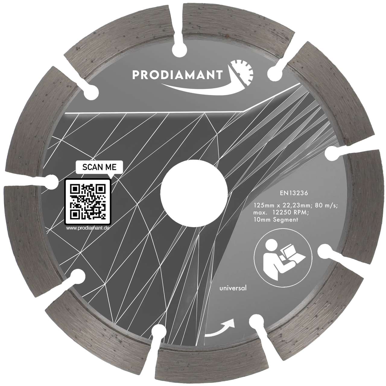Diamanttrennscheibe Beton, universal