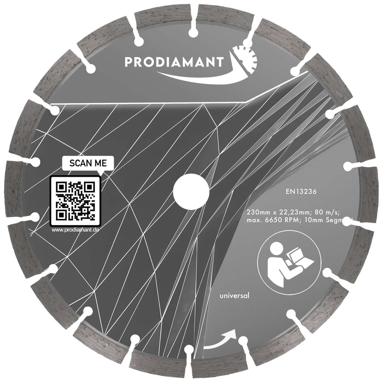 Diamanttrennscheibe Beton, universal