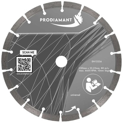 Diamanttrennscheibe Beton, universal