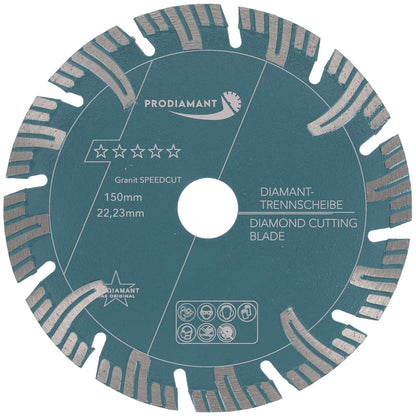 Premium Diamanttrennscheibe Granit Super Speed Cut