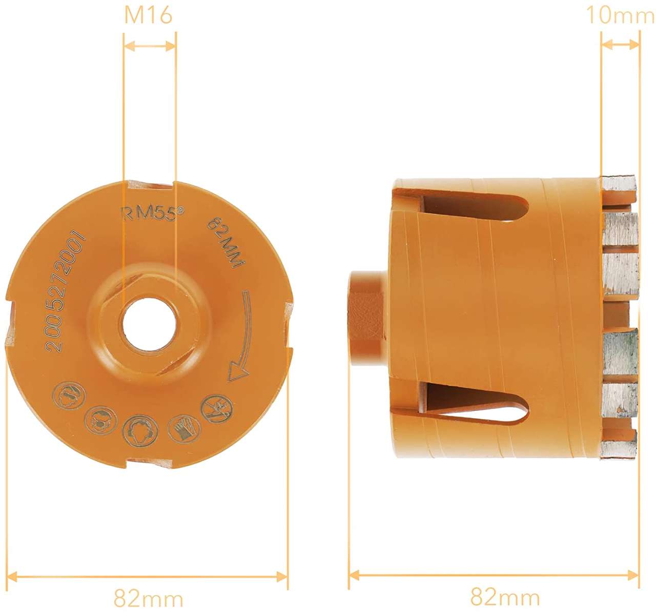 Diamant-Dosensenker für Beton, Mauerwerk DS511