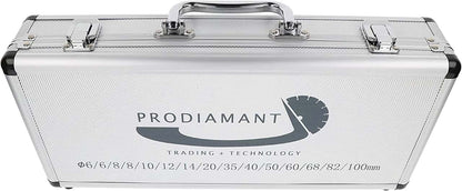 Diamant Fliesenbohrer Set 6 - 100mm x M14 für Feinsteinzeug