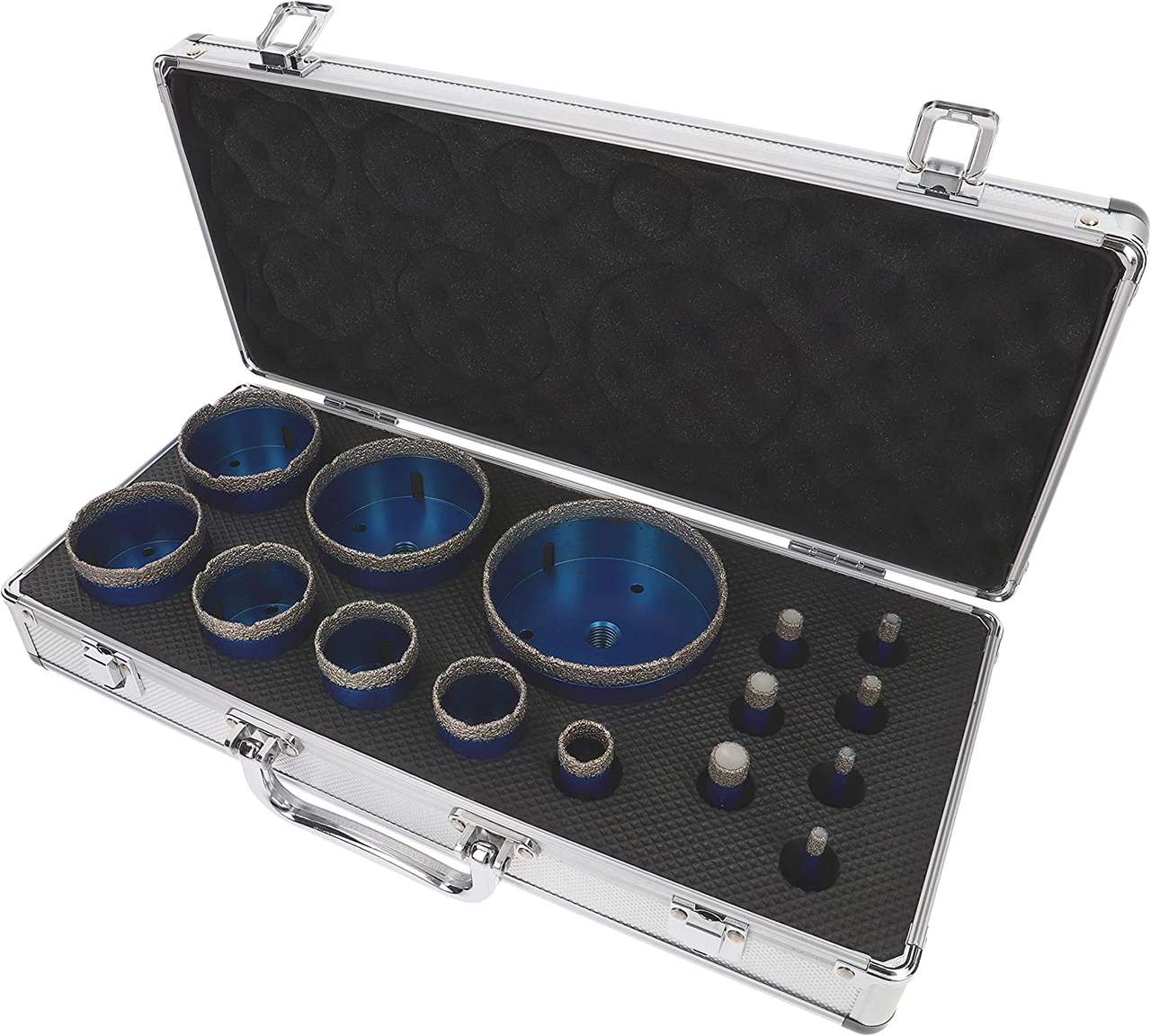 Diamant Fliesenbohrer Set 6 - 100mm x M14 für Feinsteinzeug