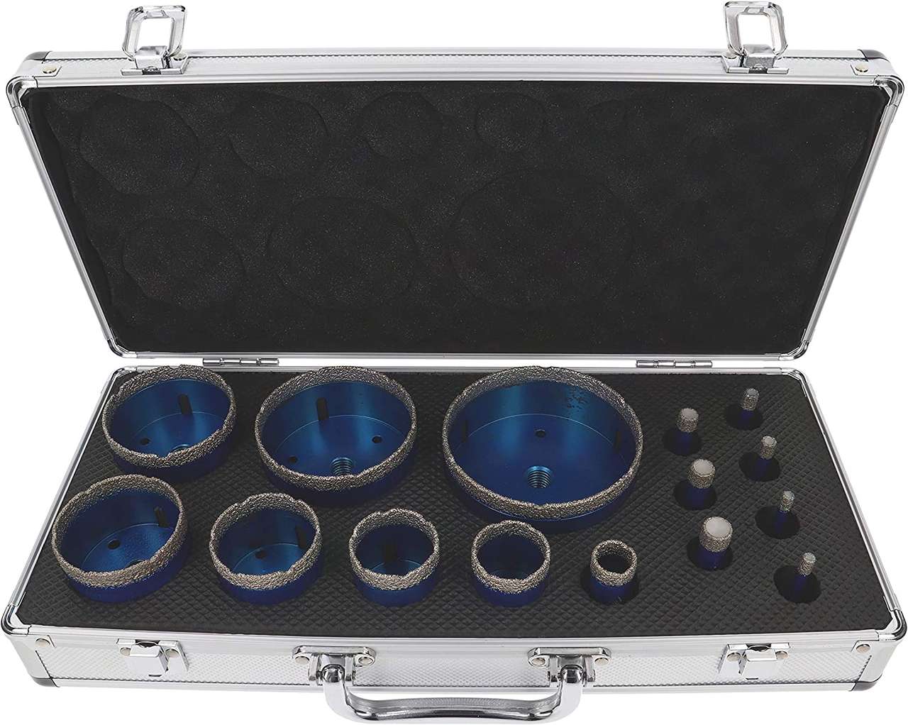 Diamant Fliesenbohrer Set 6 - 100mm x M14 für Feinsteinzeug