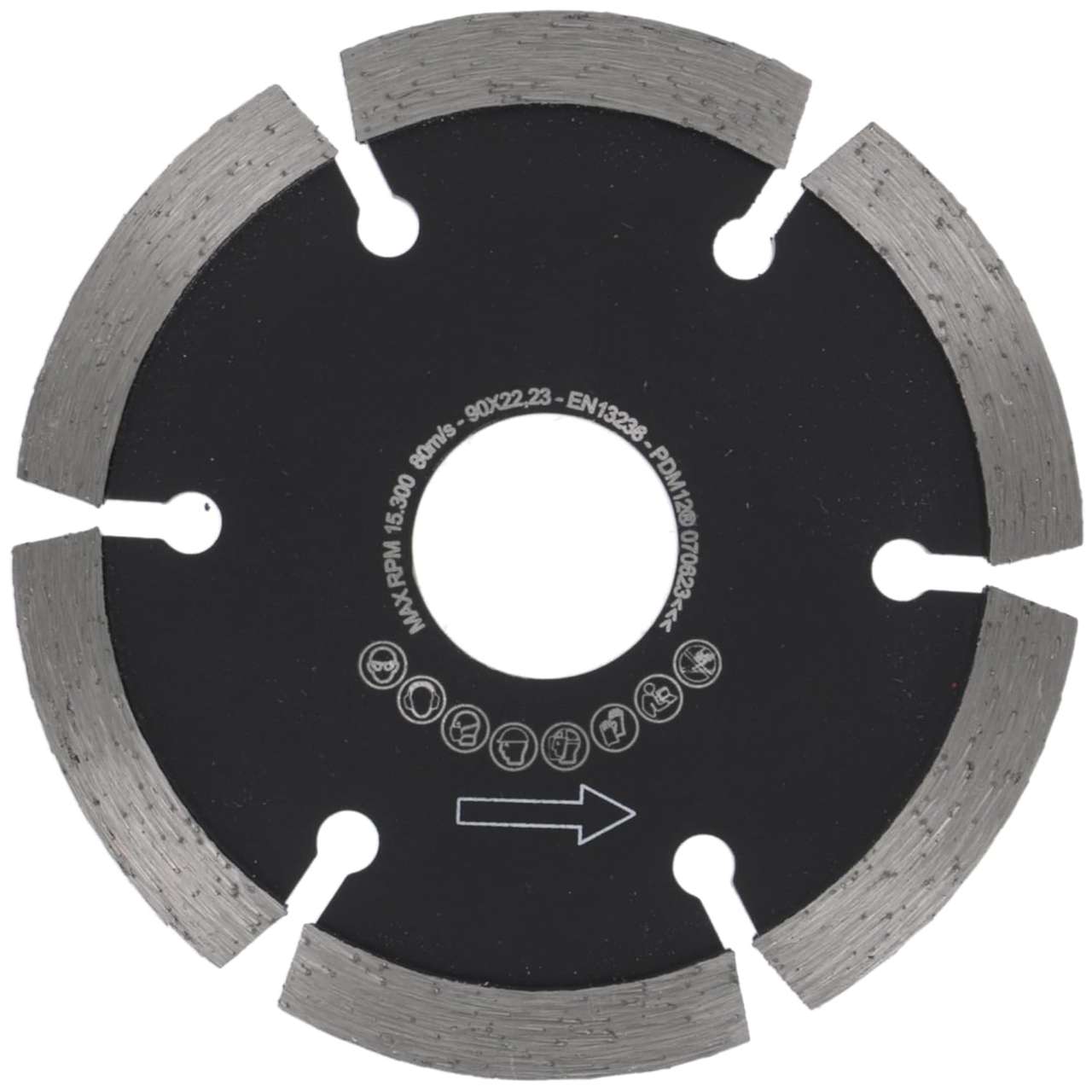 Diamant Fugenfräser Beton, Mauerwerk, Putz 6mm dick