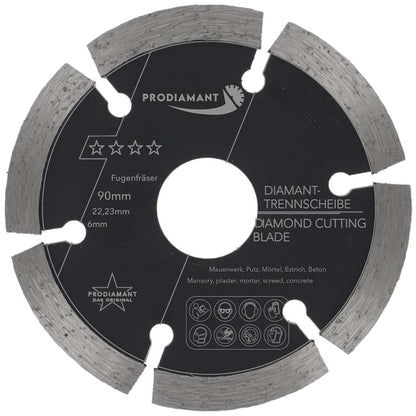 Diamant Fugenfräser Beton, Mauerwerk, Putz 6mm dick