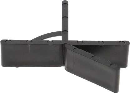 Fugenkreuze schwarz für Terrassenplatten (100 Stück) – mit Steg 3 mm