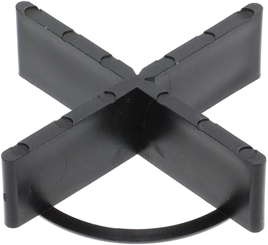 Fugenkreuze schwarz für Terrassenplatten (100 Stück) – mit Steg 3 mm