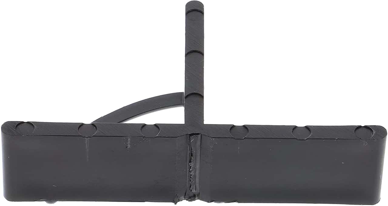 Fugenkreuze schwarz für Terrassenplatten (100 Stück) – mit Steg 3 mm