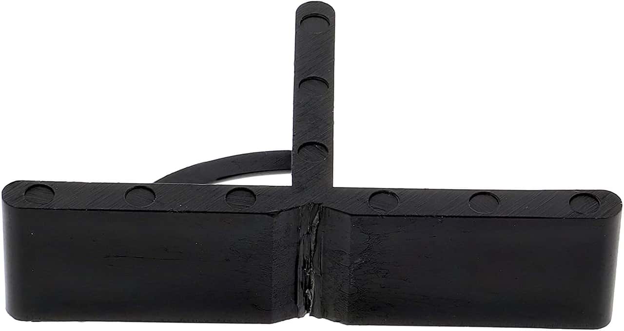 Fugenkreuze schwarz für Terrassenplatten (100 Stück) – mit Steg 4 mm