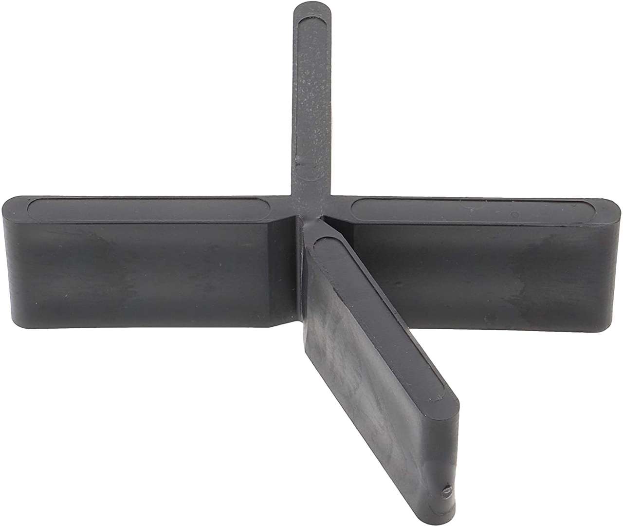 Fugenkreuze schwarz für Terrassenplatten (100 Stück) – ohne Steg 4 mm