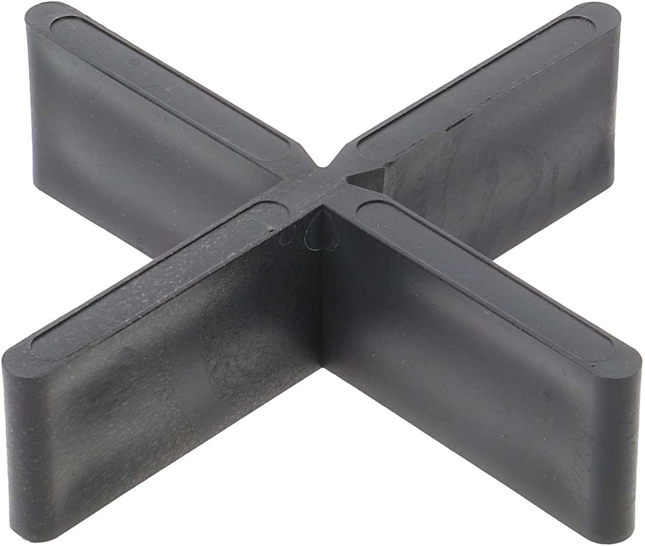 Fugenkreuze schwarz für Terrassenplatten (100 Stück) – ohne Steg 4 mm