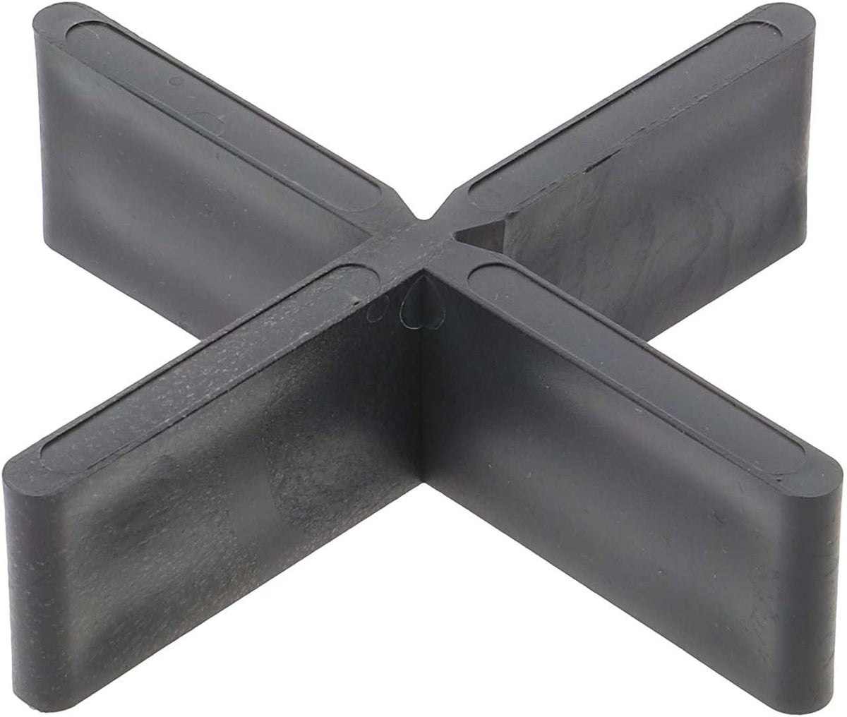 Fugenkreuze schwarz für Terrassenplatten (100 Stück) ohne Steg 4 mm – Produktansicht