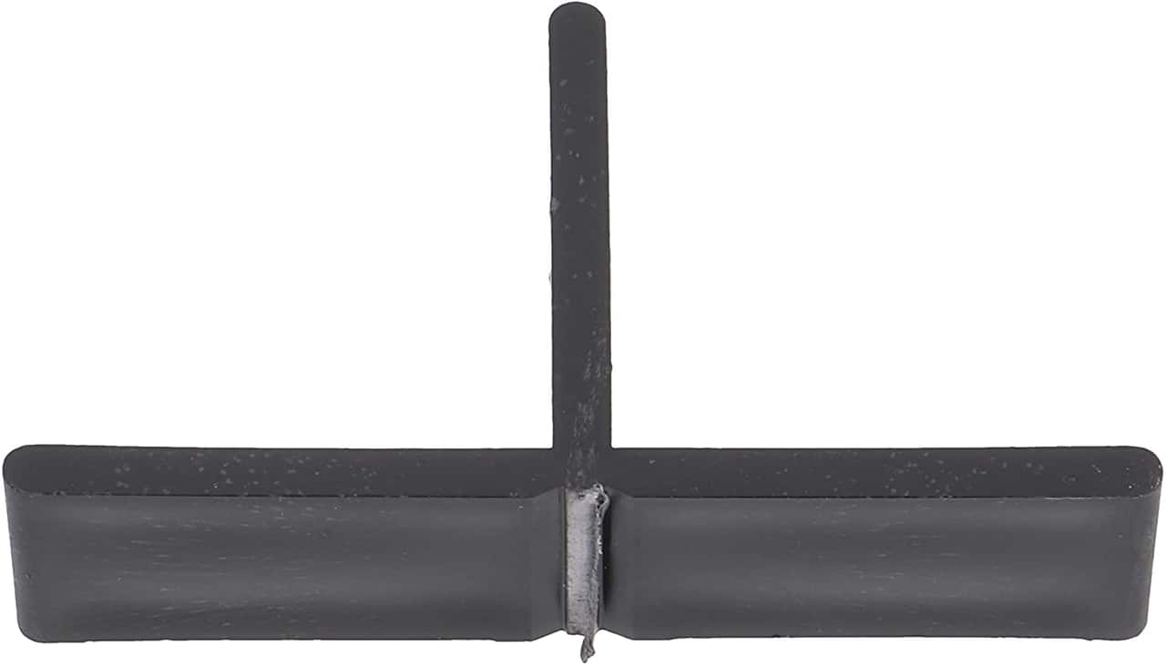 Fugenkreuze schwarz für Terrassenplatten (100 Stück) – ohne Steg 4 mm