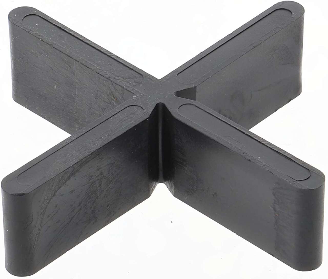 Fugenkreuze schwarz für Terrassenplatten (100 Stück) – ohne Steg 5 mm