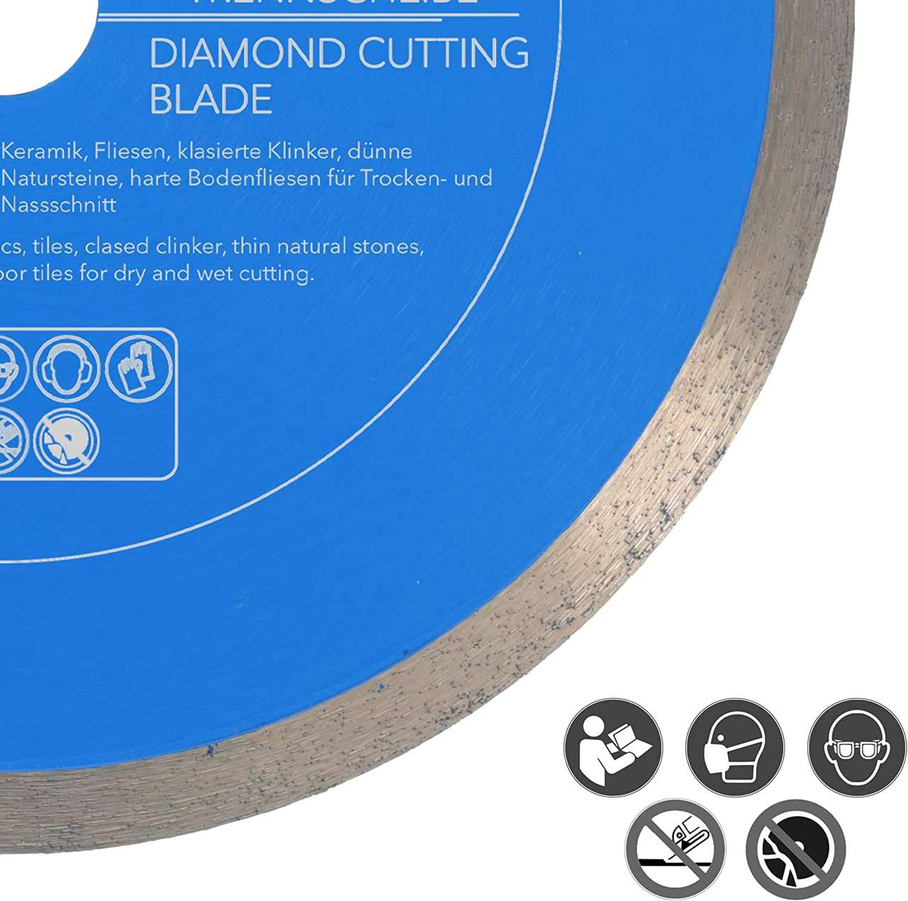 Diamanttrennscheibe Fliese, Feinsteinzeug Premium Rondo F702