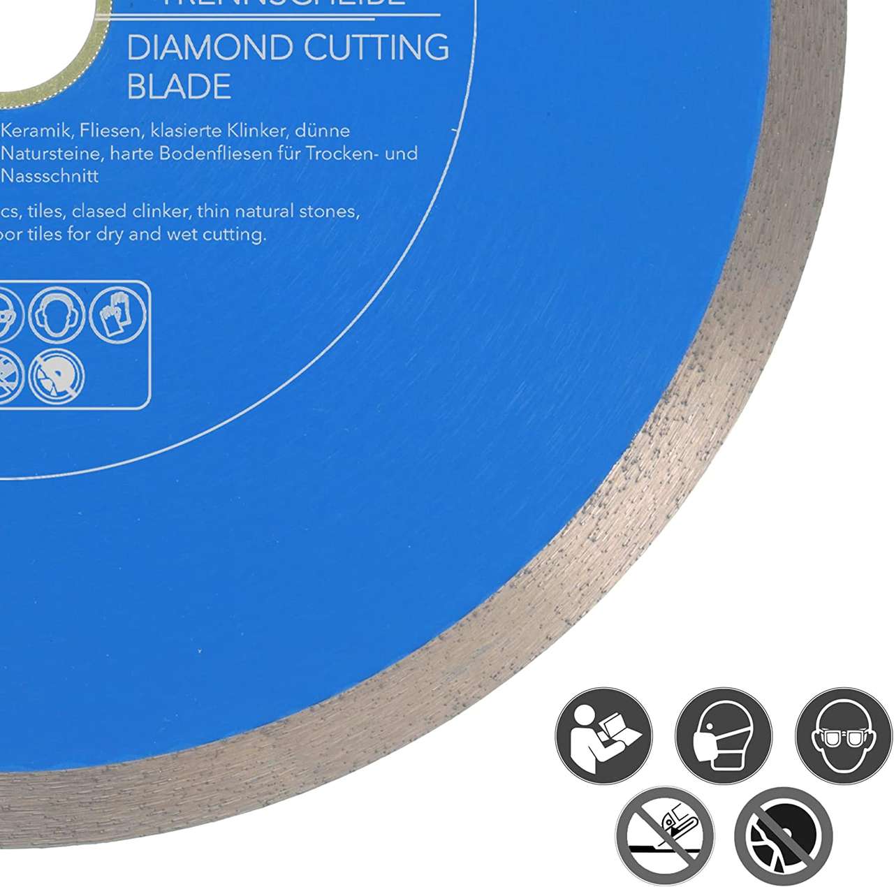 Diamanttrennscheibe Fliese, Feinsteinzeug Premium Rondo F702
