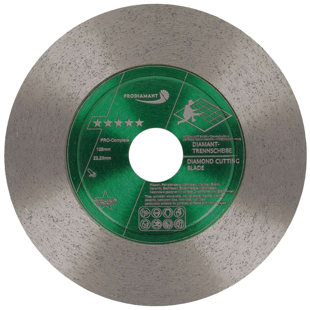 Diamanttrennscheibe Fliese/Feinsteinzeug PRO Complete