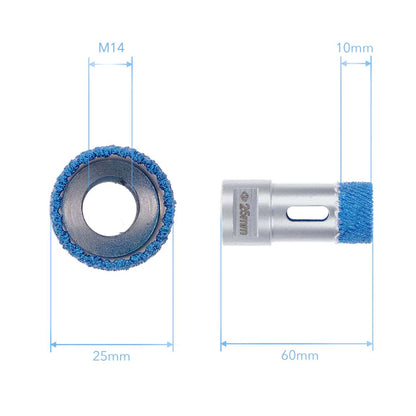Premium Diamant Fliesenbohrer PD-Matrix M14 für Winkelschleifer