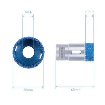 Premium Diamant Fliesenbohrer PD-Matrix M14 für Winkelschleifer